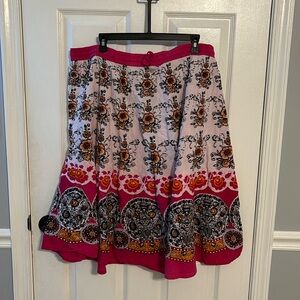 beautiful vibrant skirt